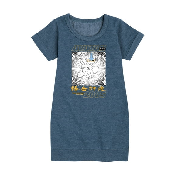 Avatar - The Last Airbender - Aang 2005 - Youth Girls Fleece Dress