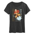 thumbnail image 1 of Avatar - The Last Airbender - Aang Air Bending -Women's Short Sleeve Graphic T-Shirt, 1 of 4