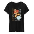 thumbnail image 1 of Avatar - The Last Airbender - Aang Air Bending -Women's Short Sleeve Graphic T-Shirt, 1 of 4