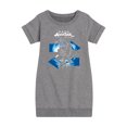 thumbnail image 1 of Avatar: The Last Airbender - Aang Arrows - Youth Girls Fleece Dress, 1 of 1