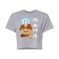 thumbnail image 1 of Avatar - The Last Airbender- Aang Avatar State - Juniors Cropped Cotton Blend T-Shirt, 1 of 5