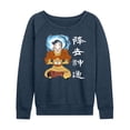 thumbnail image 1 of Avatar - The Last Airbender- Aang Avatar State - Women's Lightweight French Terry Long Sleeve Shirt, 1 of 5