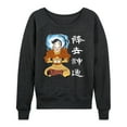 thumbnail image 1 of Avatar - The Last Airbender- Aang Avatar State - Women's Lightweight French Terry Long Sleeve Shirt, 1 of 5