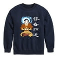 thumbnail image 1 of Avatar - The Last Airbender- Aang Avatar State - Youth Crewneck Fleece Sweatshirt, 1 of 5