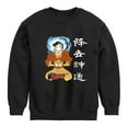 thumbnail image 1 of Avatar - The Last Airbender- Aang Avatar State - Youth Crewneck Fleece Sweatshirt, 1 of 5