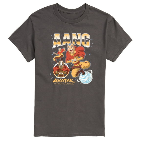 Avatar - The Last Airbender - Aang Collage -Men's Short Sleeve Graphic T-Shirt