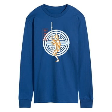 Avatar: The Last Airbender - Aang Crest - Men's Long Sleeve T-Shirt