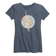 thumbnail image 1 of Avatar - The Last Airbender - Aang Crest - Women's Short Sleeve Graphic T-Shirt, 1 of 5