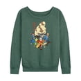 thumbnail image 1 of Avatar - The Last Airbender - Aang Group - Women's Lightweight French Terry Long Sleeve Shirt, 1 of 5