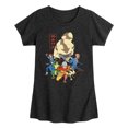 thumbnail image 1 of Avatar - The Last Airbender - Aang Group - Youth Girls Short Sleeve Graphic T-Shirt, 1 of 5