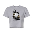 thumbnail image 1 of Avatar - The Last Airbender - Aang Ink Splatter - Juniors Cropped Cotton Blend T-Shirt, 1 of 5