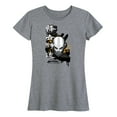 thumbnail image 1 of Avatar - The Last Airbender - Aang Ink Splatter - Women's Short Sleeve Graphic T-Shirt, 1 of 5