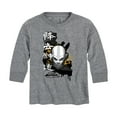 thumbnail image 1 of Avatar - The Last Airbender - Aang Ink Splatter - Youth Long Sleeve Graphic T-Shirt, 1 of 5