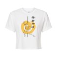 thumbnail image 1 of Avatar - The Last Airbender - Aang Momo Kanji - Juniors Cropped Cotton Blend T-Shirt, 1 of 5