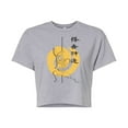 thumbnail image 1 of Avatar - The Last Airbender - Aang Momo Kanji - Juniors Cropped Cotton Blend T-Shirt, 1 of 5