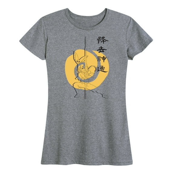 Avatar - The Last Airbender - Aang Momo Kanji - Women's Short Sleeve Graphic T-Shirt