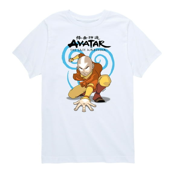 Avatar: The Last Airbender - Aang Swirl - Youth Short Sleeve Graphic T-Shirt