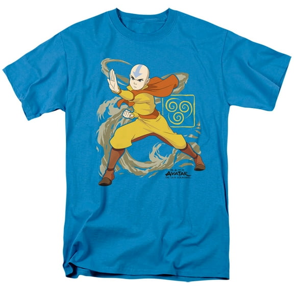 Avatar The Last Airbender Aang Wind Blast Unisex Adult T Shirt