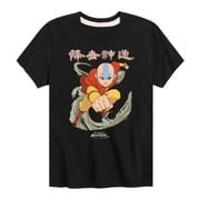 Avatar - The Last Airbender - Aang Wind Short Sleeve Graphic T-Shirt
