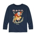 thumbnail image 1 of Avatar - The Last Airbender - Aang Wind - Youth Long Sleeve Graphic T-Shirt, 1 of 5