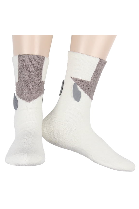 Avatar The Last Airbender Appa Flying Bison Manatee Fuzzy 3D Adult Crew Socks