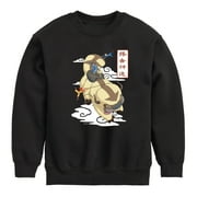 Avatar - The Last Airbender - Appa Flying - Youth Crewneck Fleece Sweatshirt