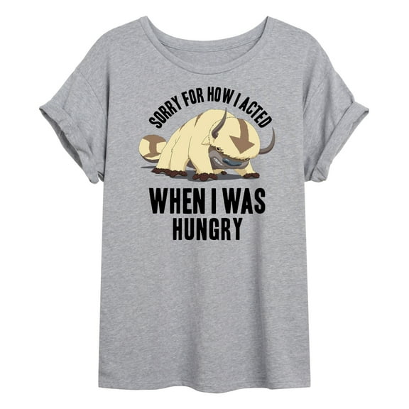 Avatar: The Last Airbender - Appa Hungry - Juniors Ideal Flowy Muscle T-Shirt