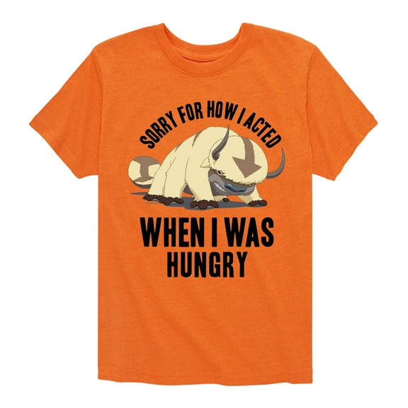 Avatar - The Last Airbender - Appa Hungry - Kids YOUTH SHORT SLEEVE TEE
