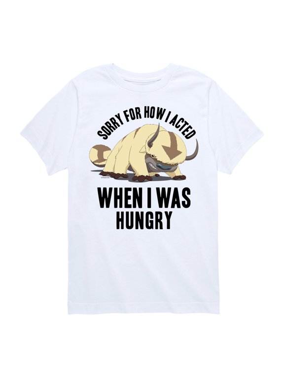 Avatar - The Last Airbender - Appa Hungry Boys' Short Sleeve Graphic T-Shirt