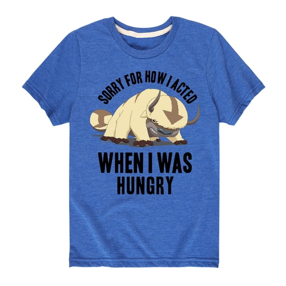 Avatar - The Last Airbender - Appa Hungry - Kids YOUTH SHORT SLEEVE TEE