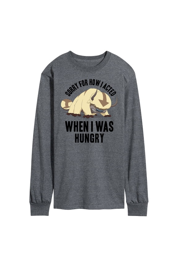- Appa Hungry - Men's Long Sleeve T-Shirt