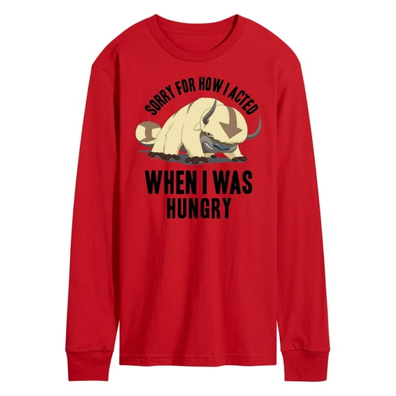 Avatar - The Last Airbender - Appa Hungry - Men's Long Sleeve T-Shirt