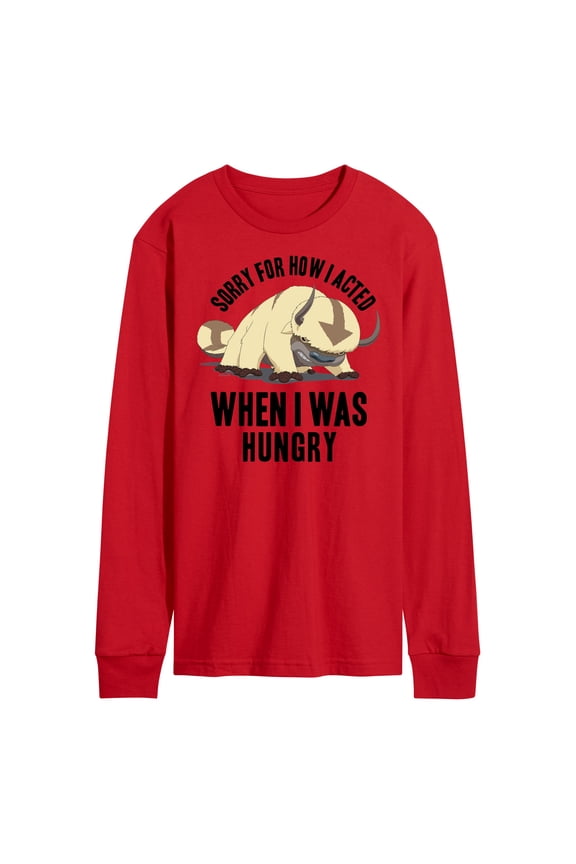 - Appa Hungry - Men's Long Sleeve T-Shirt