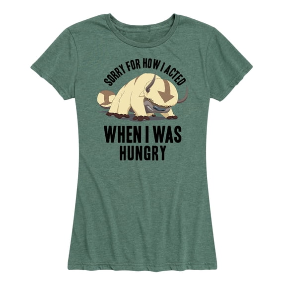 Avatar - The Last Airbender - Appa Hungry - Women's Short Sleeve Graphic T-Shirt