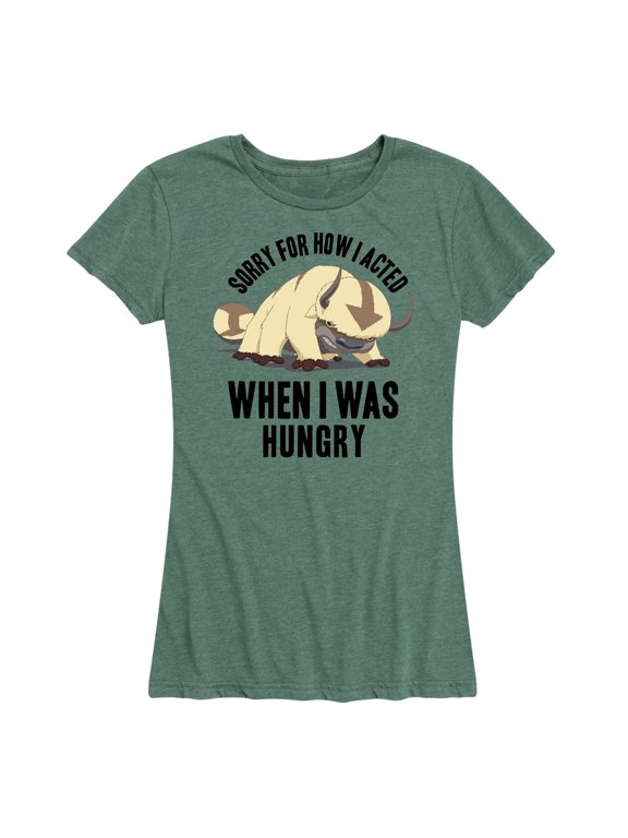 Avatar - The Last Airbender - Appa Hungry Women's Short Sleeve Graphic T-Shirt