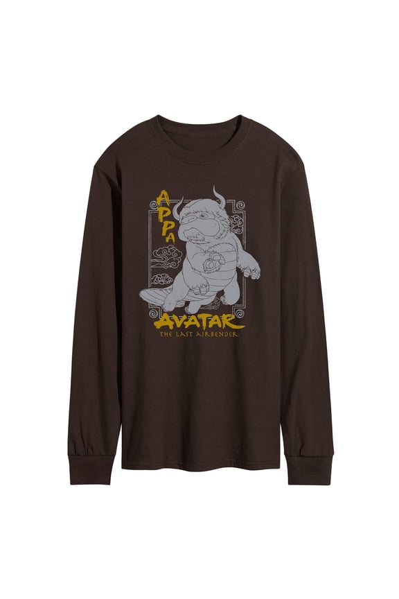 - Appa -Men's Long Sleeve Graphic T-Shirt