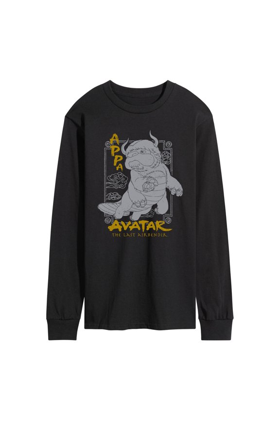 - Appa -Men's Long Sleeve Graphic T-Shirt