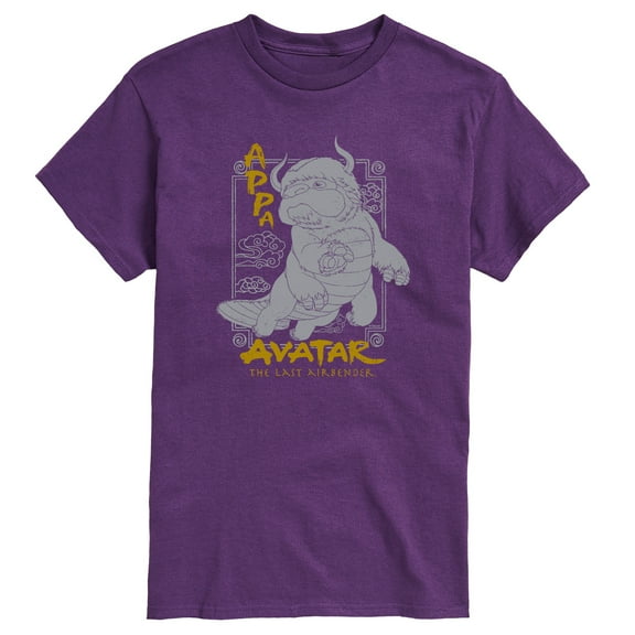 Avatar - The Last Airbender - Appa -Men's Short Sleeve Graphic T-Shirt
