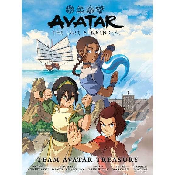 Avatar: The Last Airbender Avatar: The Last Airbender--Team Avatar Treasury Library Edition, (Hardcover)