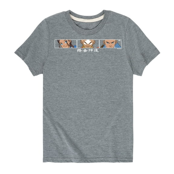Avatar - The Last Airbender - Battle Face - Kids YOUTH SHORT SLEEVE TEE