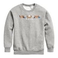 thumbnail image 1 of Avatar - The Last Airbender - Battle Face - Youth Crewneck Fleece Sweatshirt, 1 of 5