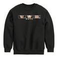 thumbnail image 1 of Avatar - The Last Airbender - Battle Face - Youth Crewneck Fleece Sweatshirt, 1 of 5