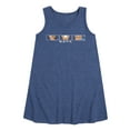 thumbnail image 1 of Avatar: The Last Airbender - Battle Face - Youth Girls A-line Dress, 1 of 5
