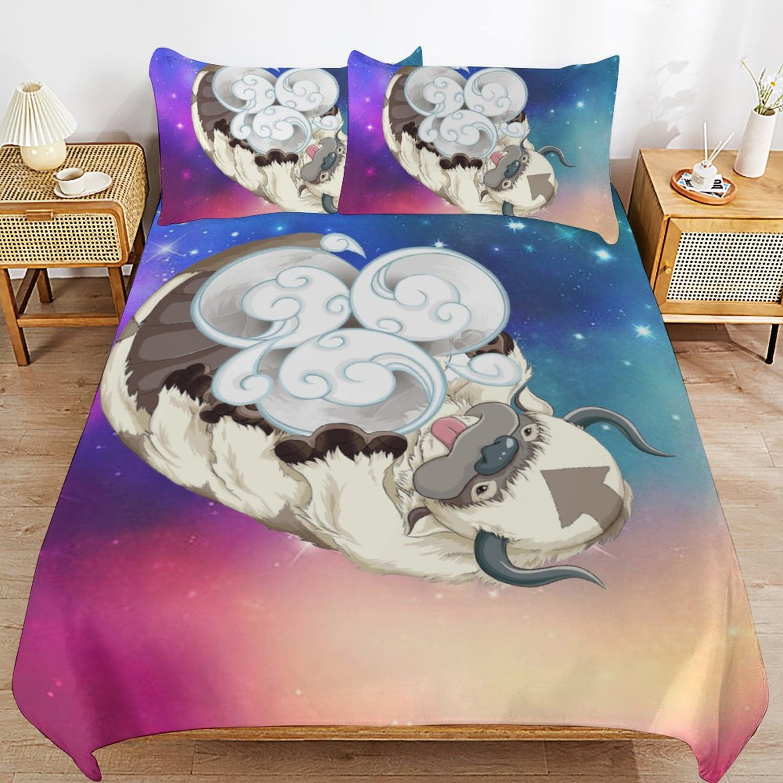 Avatar The Last Airbender Bed Duvet Cover Microfiber Bedding Sets 3D