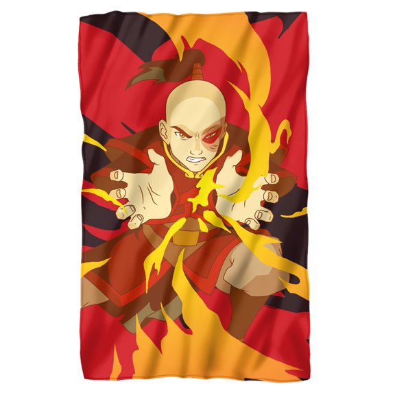 Avatar The Last Airbender Blanket, 36"x58" Avatar Zuko Fleece Blanket