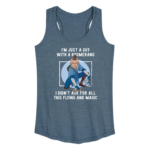 Avatar - The Last Airbender - Boomerang Guy - Women's Racerback Tank Top