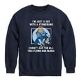 thumbnail image 1 of Avatar - The Last Airbender - Boomerang Guy - Youth Crewneck Fleece Sweatshirt, 1 of 5