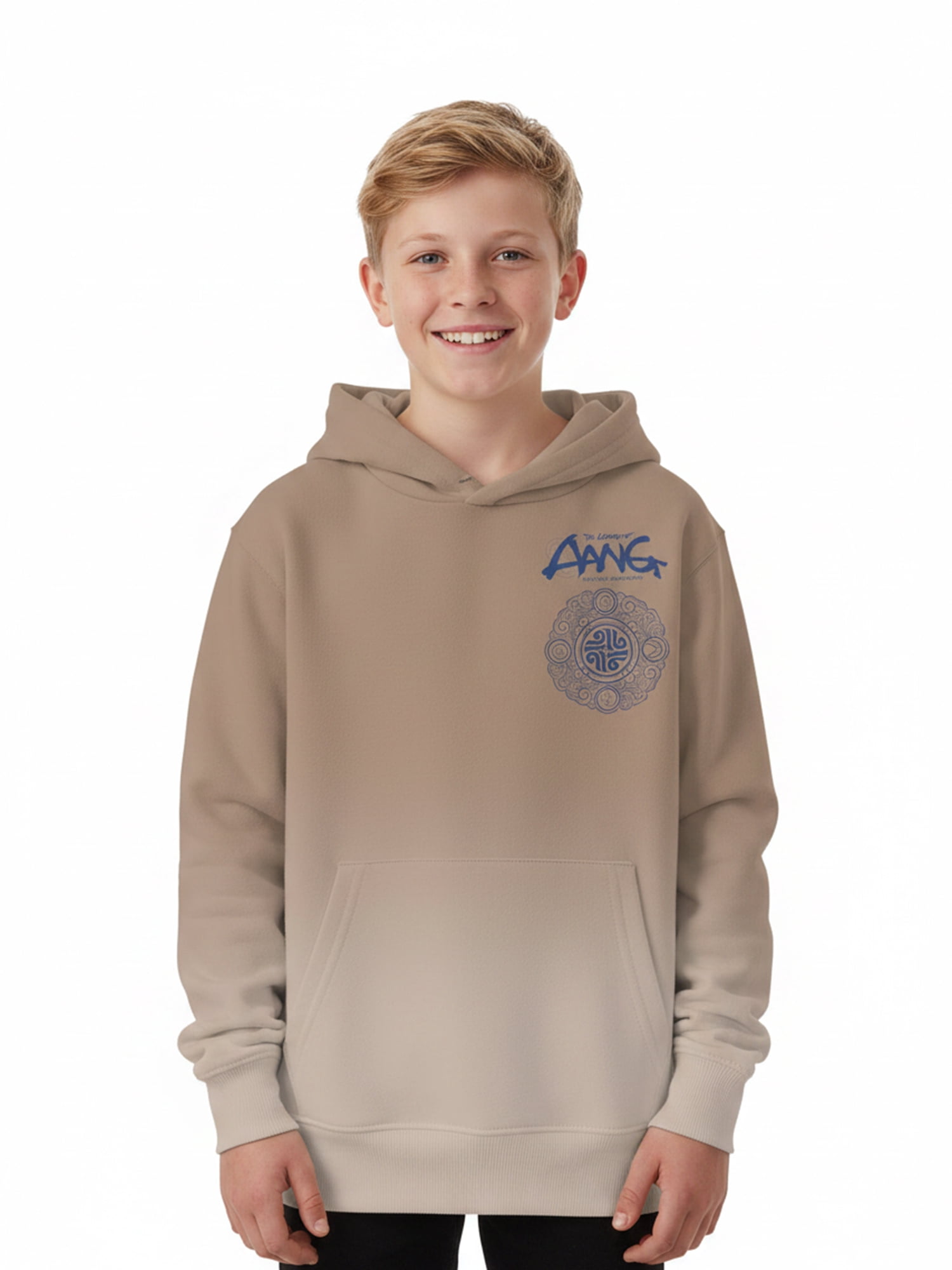 Avatar: The Last Airbender, Boys' & Big Boys' Elevated Graphic Hoodie, Sizes 4-18