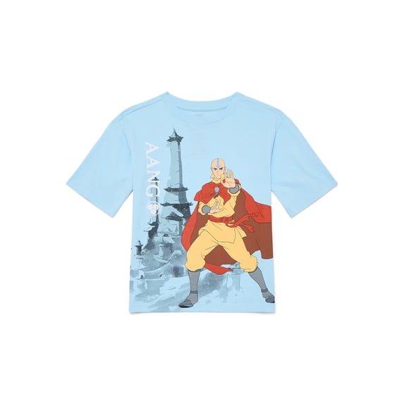 Avatar The Last Airbender Boys Graphic Tee with Short Sleeves, Sizes 4 ...