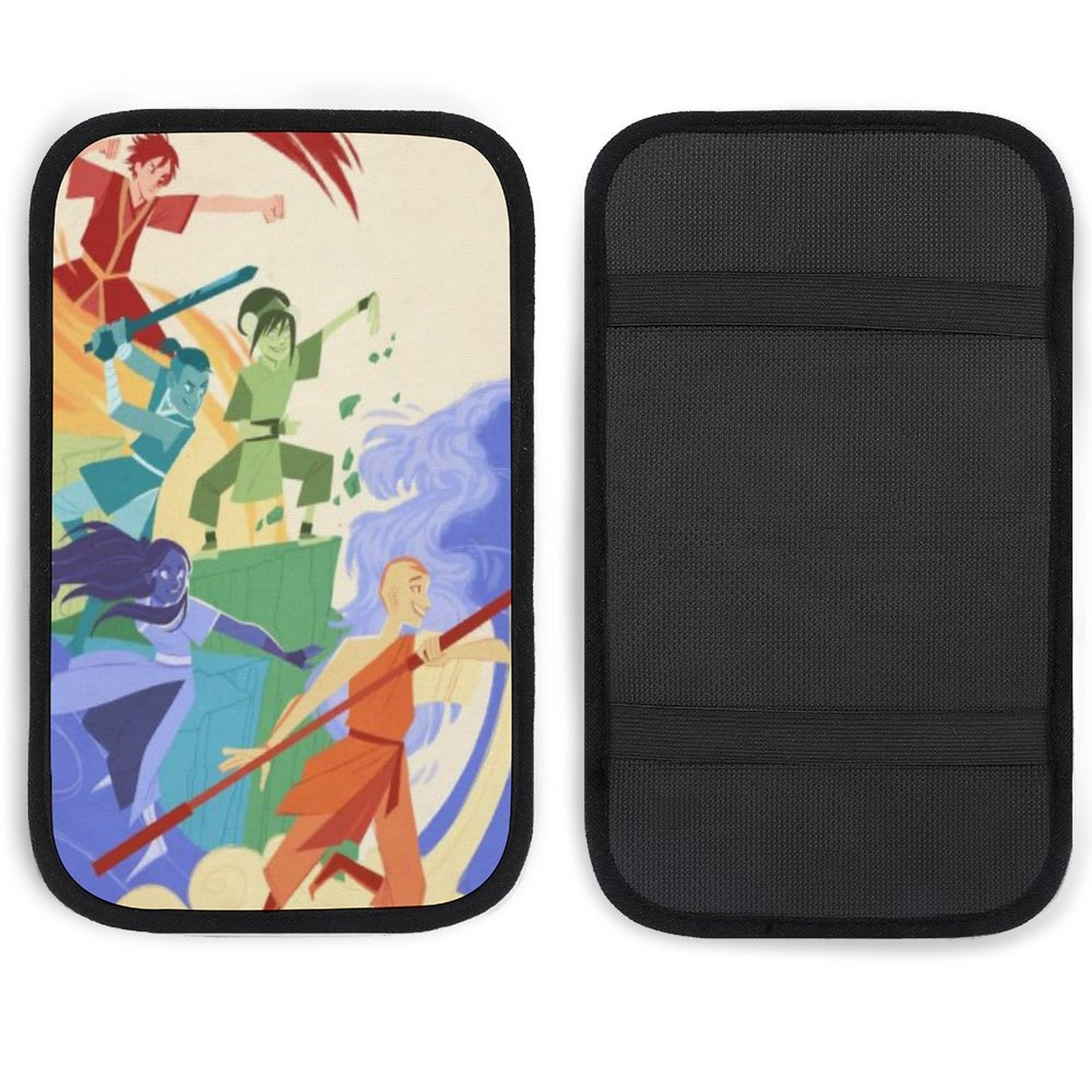 Avatar The Last Airbender Car Armrest Cover Auto Center Console Pad Car